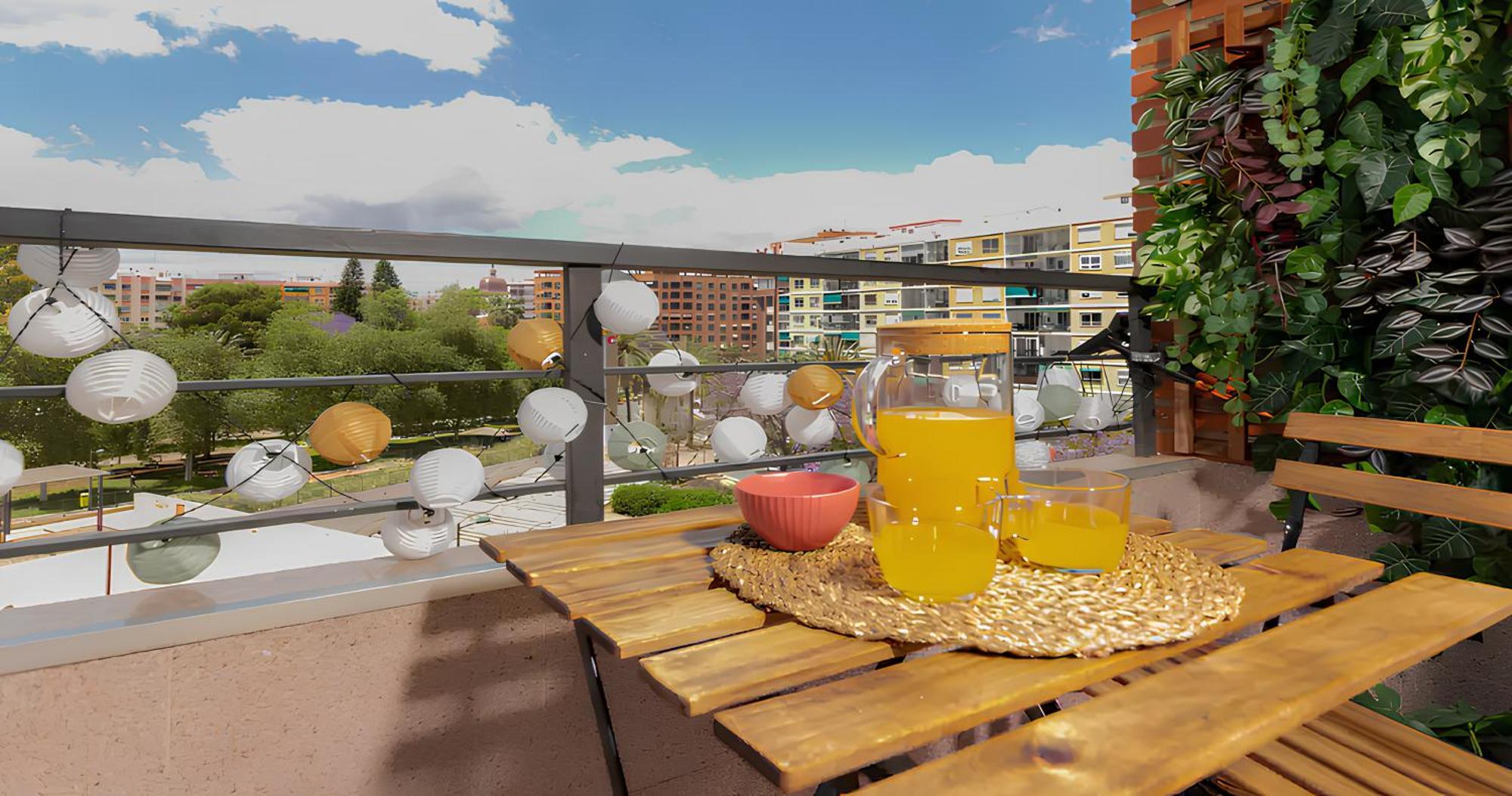 Apartmán Luxotica Gardens Valencie Exteriér fotografie